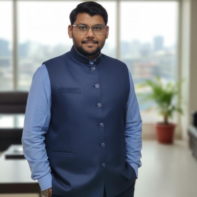Portrait of Kalpit Vijay Wakchaure, Founder, Chairman & Managing Director